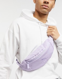 Фиолетовая выбеленная сумка-кошелек на пояс PUMA-Фиолетовый цвет