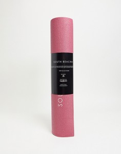 Розовый коврик для йоги с надписью "Namaste" South Beach-Розовый цвет