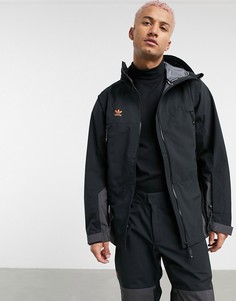 Черная зимняя куртка adidas Snowboarding 3L 20k-Черный цвет