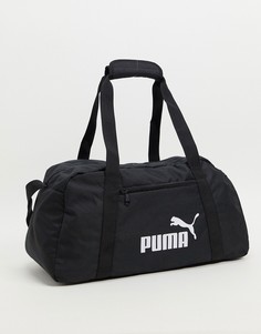 Черная спортивная сумка Puma Phase-Черный цвет