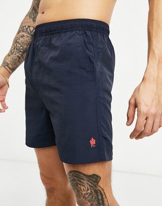 Шорты для плавания с логотипом French Connection-Темно-синий