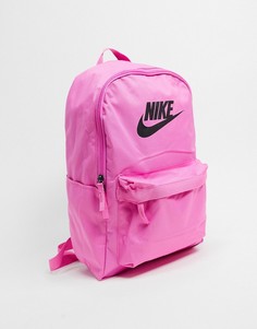 Розовый рюкзак с логотипом Nike