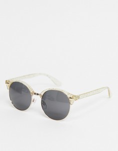 Круглые солнцезащитные очки с блестками AJ Morgan-Коричневый цвет