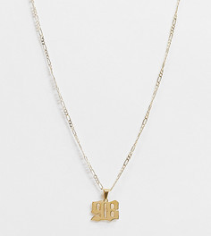 Ожерелье Image Gang с позолотой и подвеской "98" год