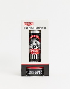 Набор средств для волос: помадка и солевой спрей Uppercut Deluxe Pomade & Salt Spray-Бесцветный