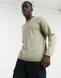 Бежевый джемпер с эффектом деграде Bershka-Neutral