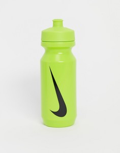 Зеленая бутылка для воды с логотипом-галочкой объемом 650 мл Nike-Зеленый цвет