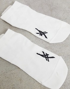 Белые носки Asics-Белый