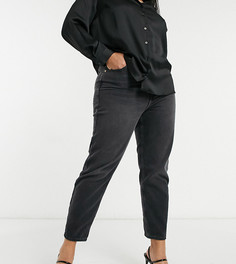 Черные джинсы в винтажном стиле River Island Plus-Черный цвет
