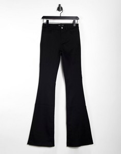 Черные расклешенные джинсы облегающего кроя MiH-Черный цвет