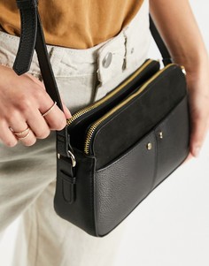 Черная сумка через плечо Accessorize Charlotte-Черный цвет