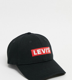 Черная кепка с логотипом Levis – эксклюзивно для ASOS-Черный цвет