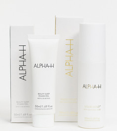 Набор средств по уходу за кожей с гликолевой кислотой и ретинолом ALPHA-H Glycolic and Retinol Power Couple – СКИДКА -20%-Бесцветный