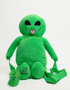 Плюшевый рюкзак зеленого цвета RIPNDIP Lord Alien-Зеленый цвет