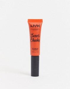 Румяна с нежным оттенком Sweet Cheeks от NYX Professional Make-Up – Almost Famous-Оранжевый цвет