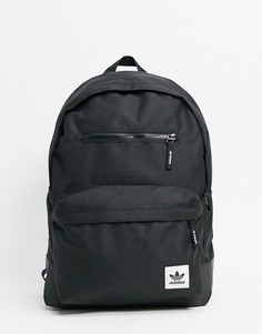 Черный рюкзак с логотипом adidas Originals-Черный цвет