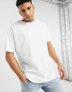 Белая oversized-футболка Threadbare-Белый