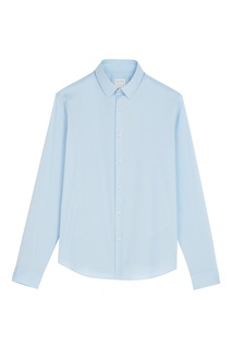 Рубашка из светло-голубого хлопка Sandro