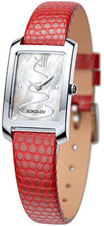 fashion наручные женские часы Sokolov 156.30.00.000.04.03.2. Коллекция Flirt