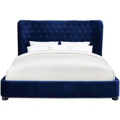 Кровать brussel (icon designe) синий 180x140x215 см.