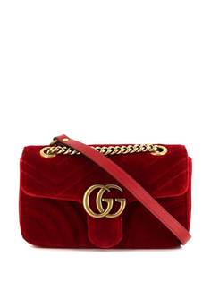 Gucci Pre-Owned маленькая сумка на плечо GG Marmont