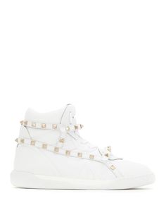 Valentino Garavani высокие кроссовки Rockstud