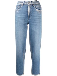 7 For All Mankind укороченные джинсы Malia