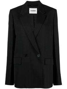 Jil Sander двубортный блейзер