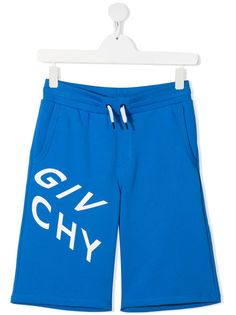 Givenchy Kids спортивные шорты с логотипом