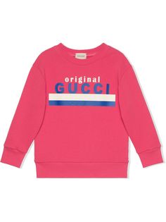 Gucci Kids толстовка с логотипом