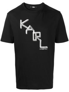 Karl Lagerfeld футболка с логотипом