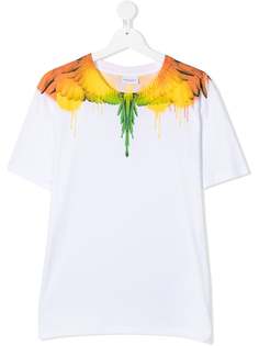 Marcelo Burlon County Of Milan Kids футболка с принтом Wings