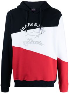 Paul & Shark худи в стиле колор-блок с логотипом Paul&Shark