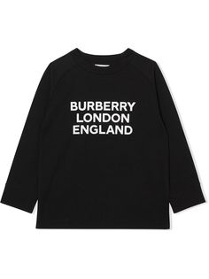 Burberry Kids футболка с логотипом
