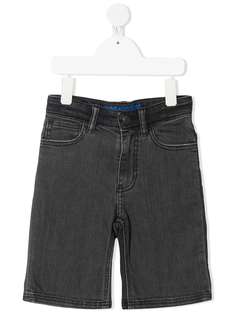 Zadig & Voltaire Kids джинсовые шорты с вышивкой