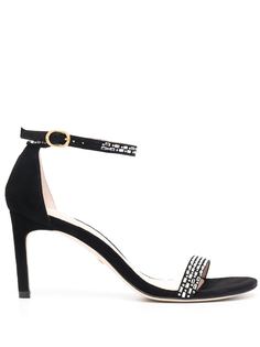 Stuart Weitzman босоножки с кристаллами