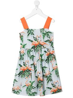 Stella McCartney Kids платье с принтом