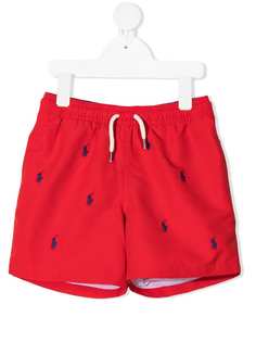 Ralph Lauren Kids плавки-шорты с логотипом