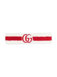 Gucci Kids повязка на голову с логотипом GG