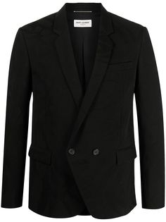 Saint Laurent двубортный пиджак