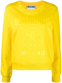 Moschino толстовка с принтом Double Question Mark