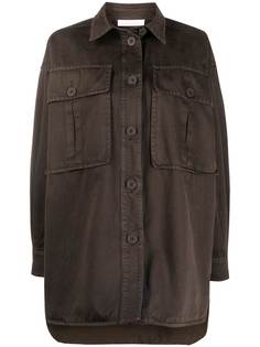 See by Chloé рубашка оверсайз на пуговицах