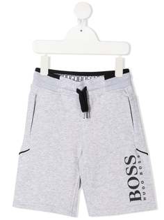 BOSS Kidswear спортивные шорты с логотипом