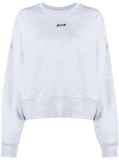 MSGM толстовка с вышитым логотипом