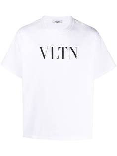 Valentino футболка с логотипом VLTN