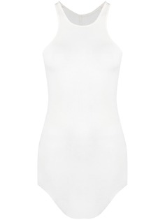 Rick Owens полупрозрачный топ в рубчик