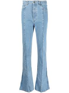 Y/Project расклешенные джинсы