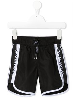 Givenchy Kids плавки-шорты с логотипом