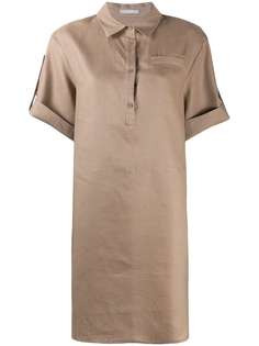 12 STOREEZ платье-рубашка длины миди