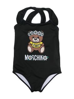 Moschino Kids купальник с принтом Teddy Bear